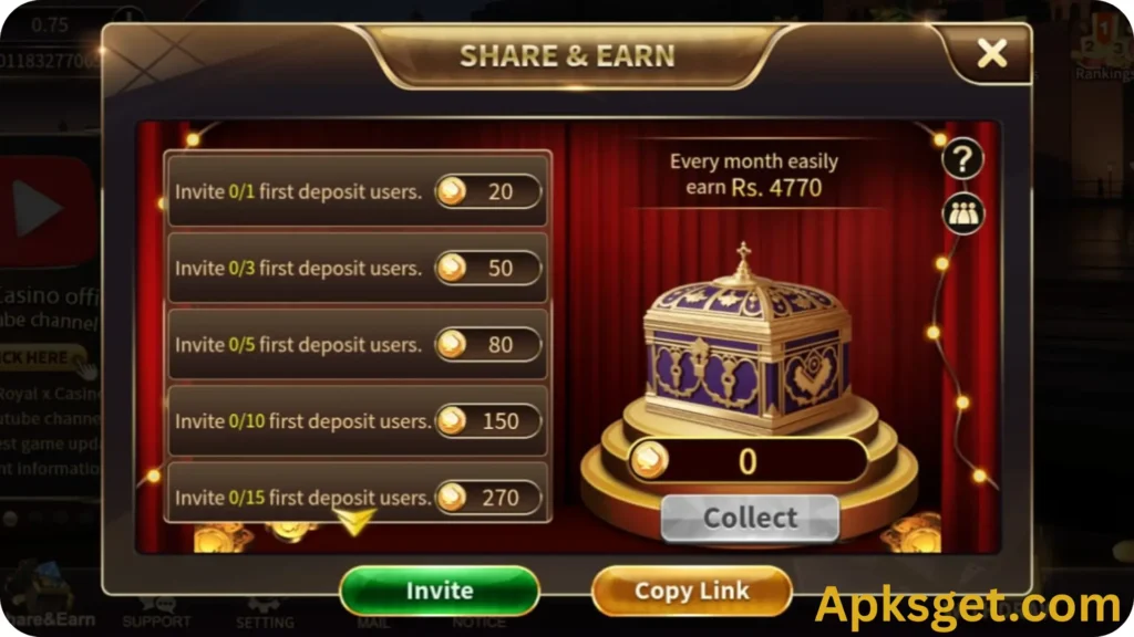 Royal x Casino Game