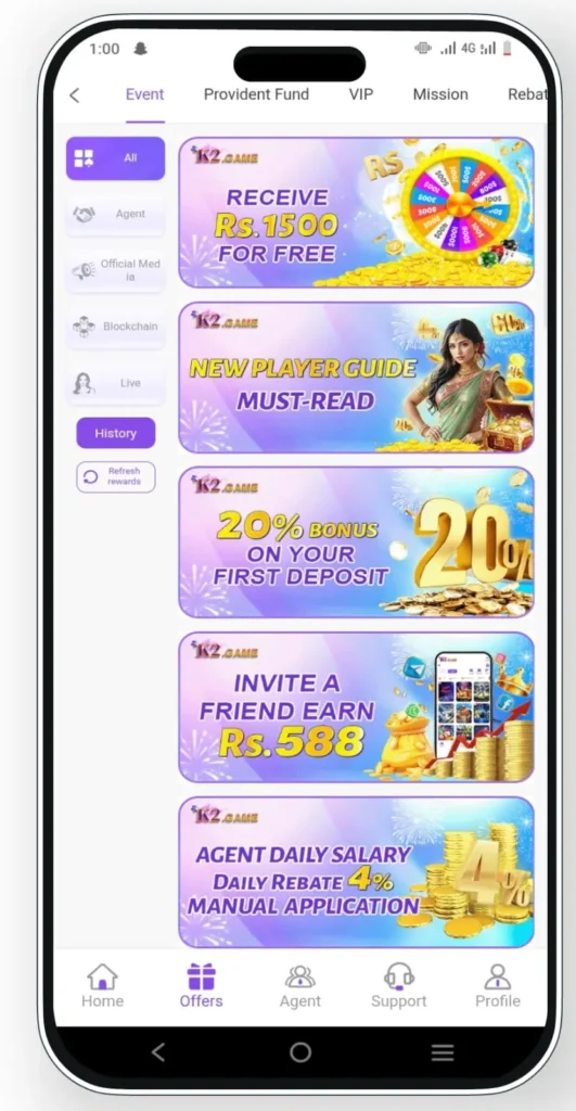 K2 Game Login