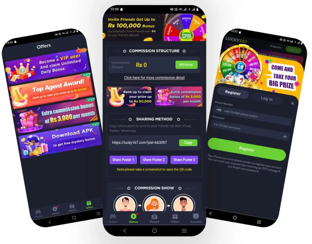 lucky167 game apk