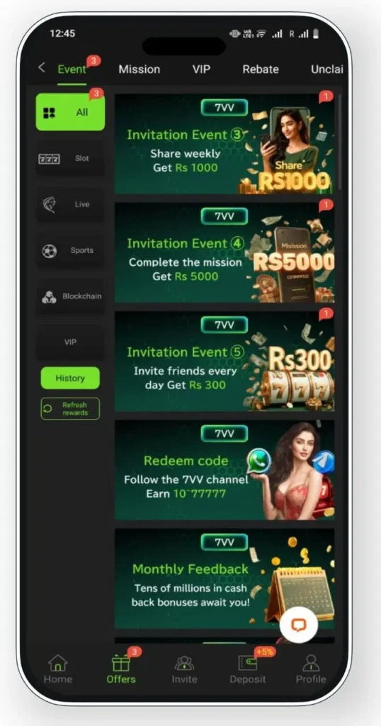 7VVBet Game login