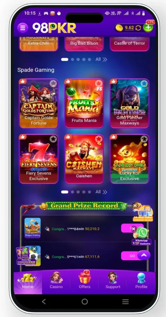 98PKR Game Online