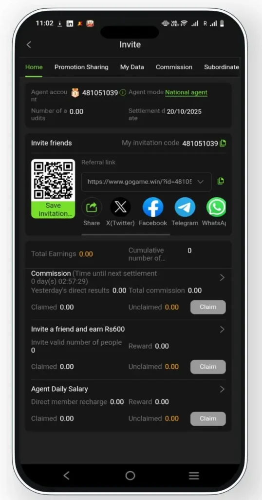 Gogame Login