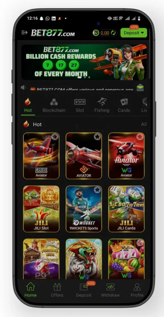 Bet877 Game Download