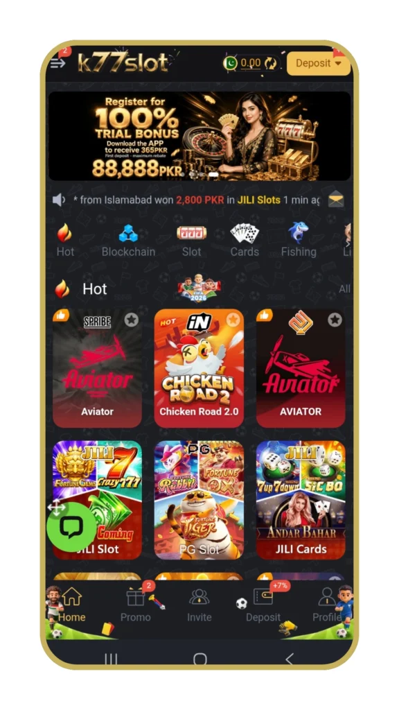 K77slot Game Download